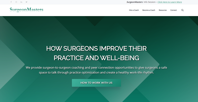 SurgeonMasters Website Design